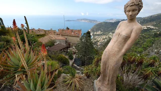 Jardin exotique d’Èze et panorama méditerranéen, Èze